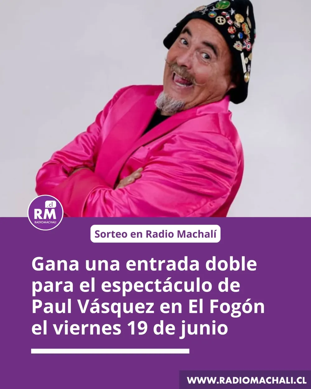 Paul Vásquez “El Flaco” en El Fogón